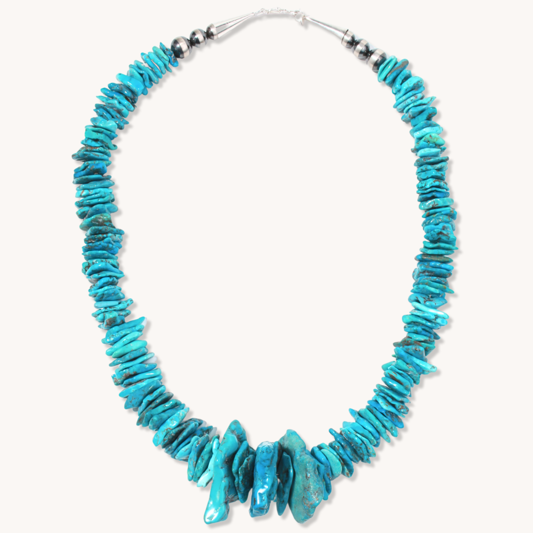 Statement Turquoise Nugget Necklace – Jewelry