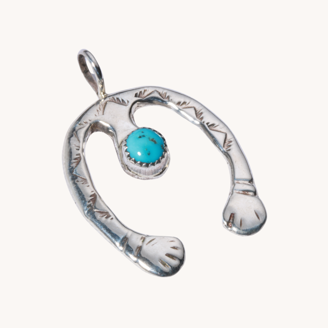Healing Hands Naja Pendant with Turquoise