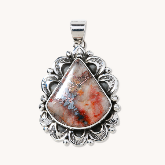Copper-Infused Agate Pendants
