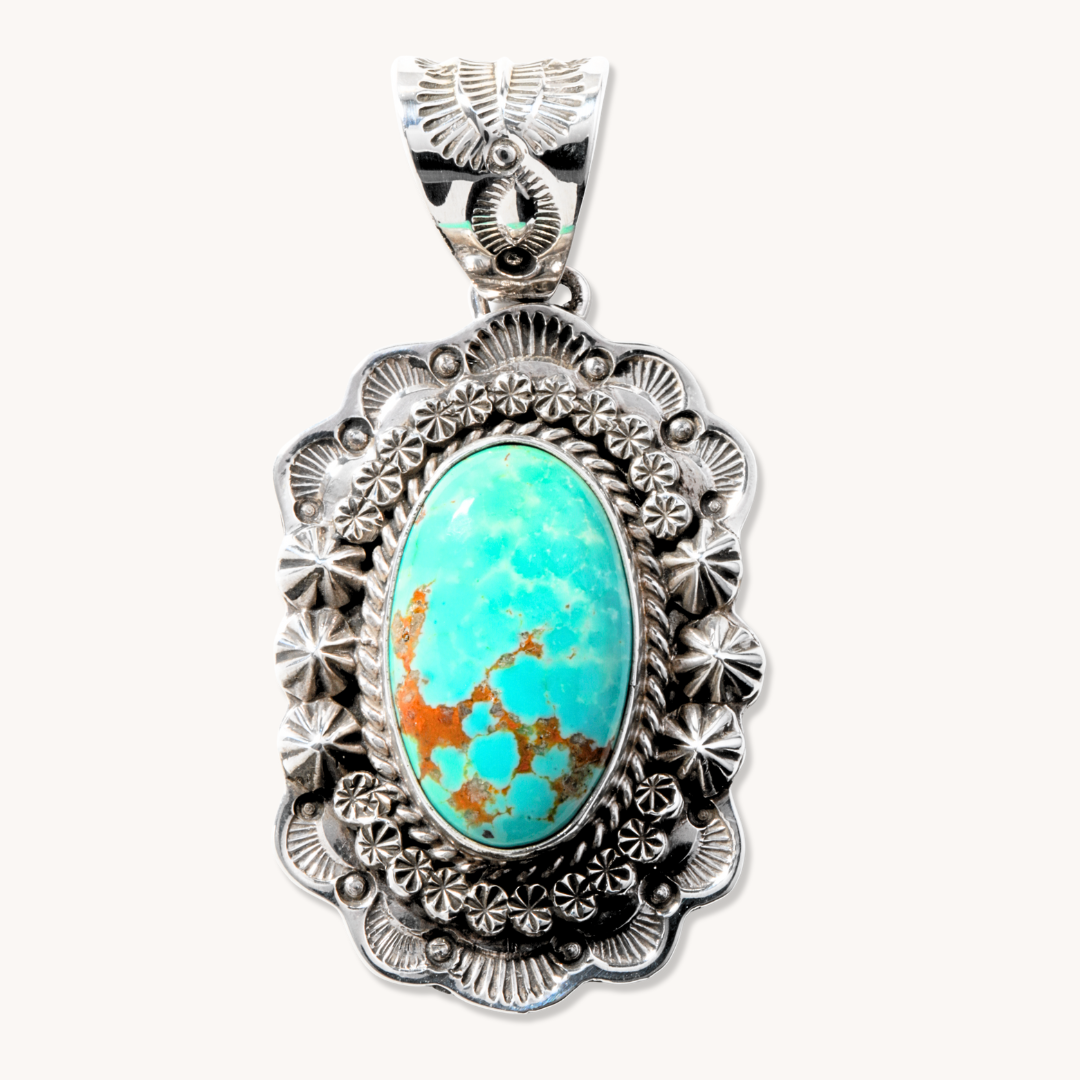 Statement Turquoise Pendants