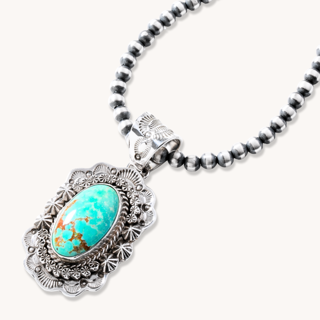 Statement Turquoise Pendants