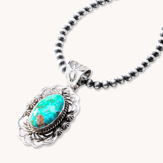 Statement Turquoise Pendants