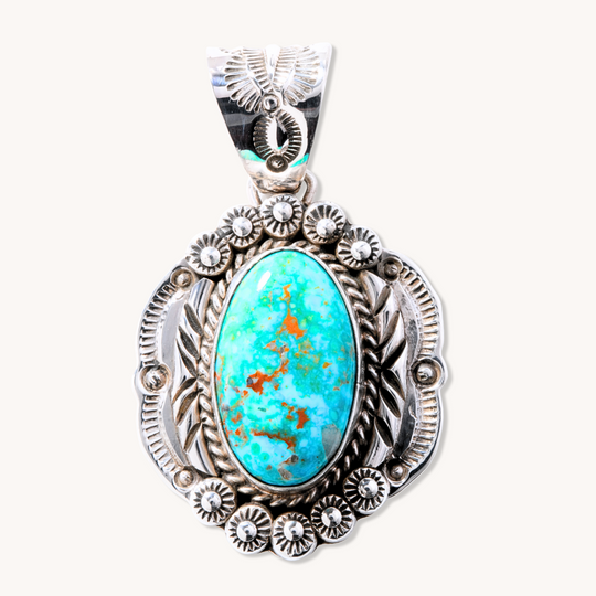 Statement Turquoise Pendants
