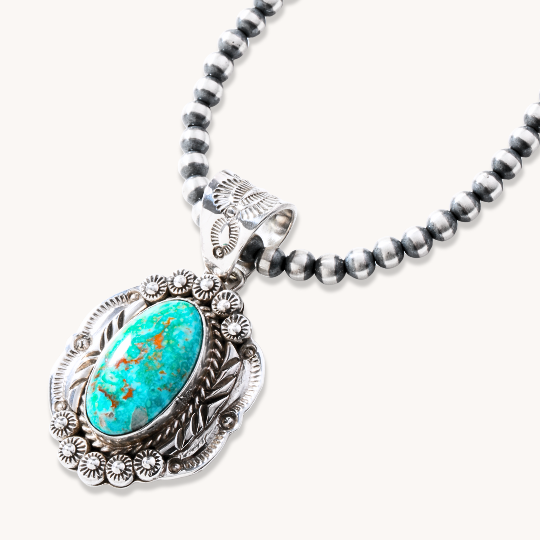 Statement Turquoise Pendants