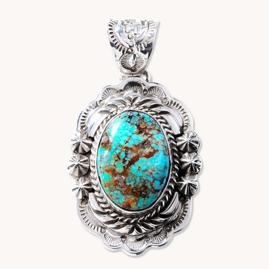 Statement Turquoise Pendants