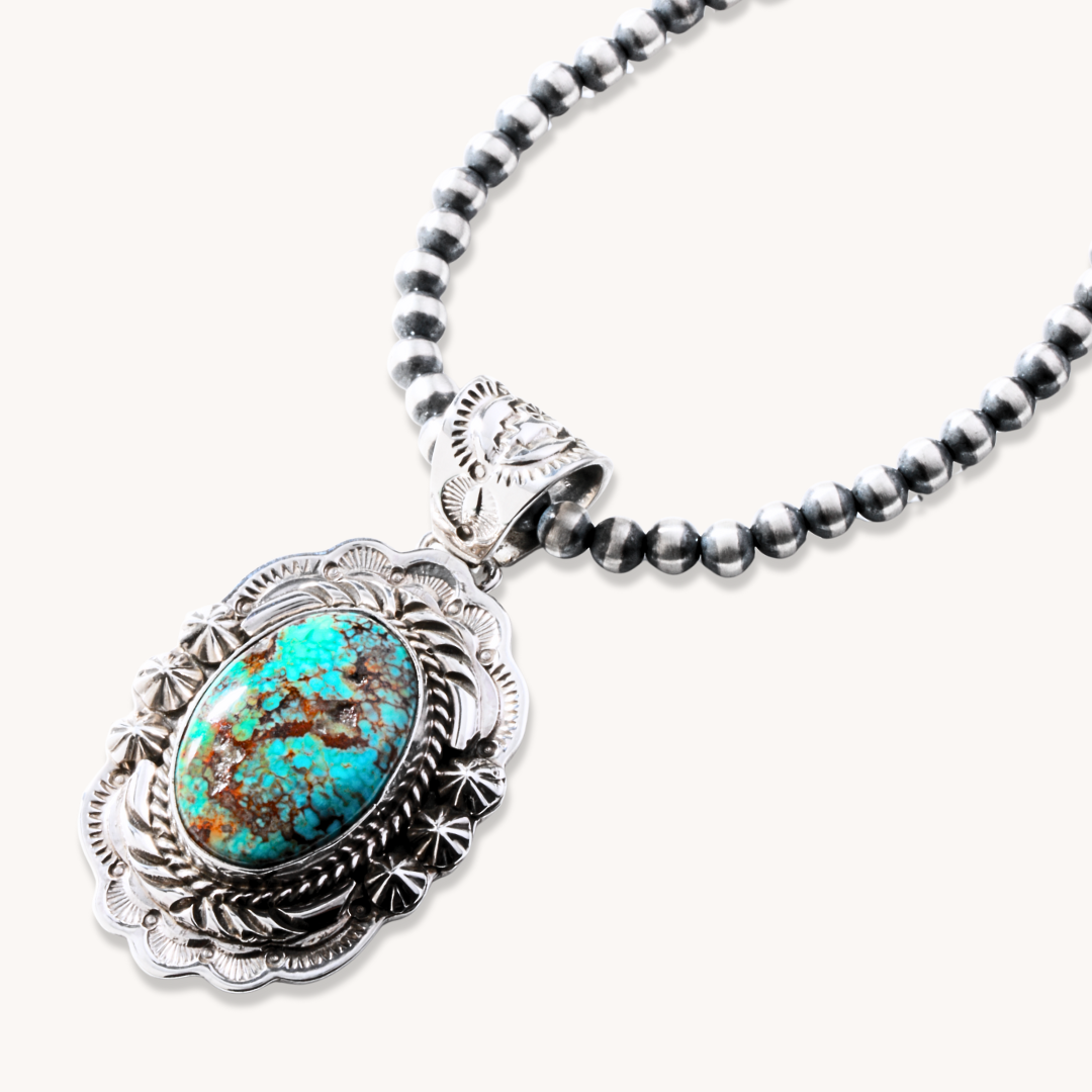 Statement Turquoise Pendants