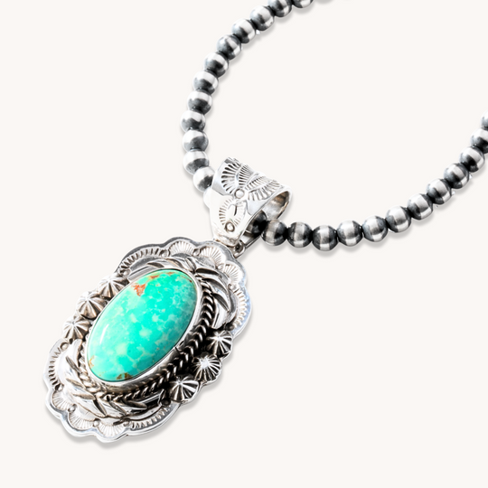 Statement Turquoise Pendants