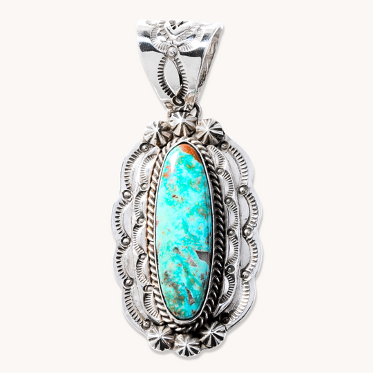 Statement Turquoise Pendants