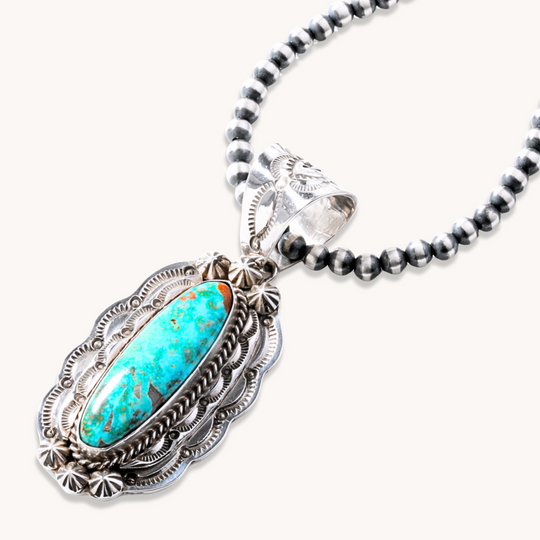 Statement Turquoise Pendants