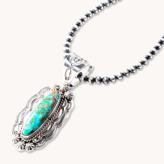 Statement Turquoise Pendants