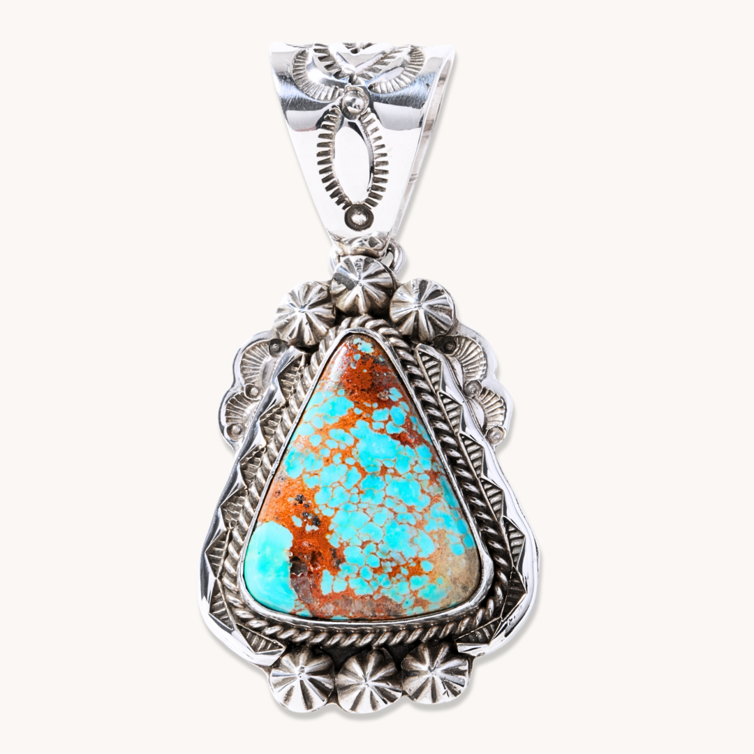 Statement Turquoise Pendants