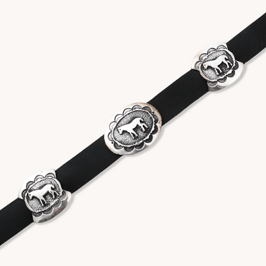 Horse Overlay Concho Belt