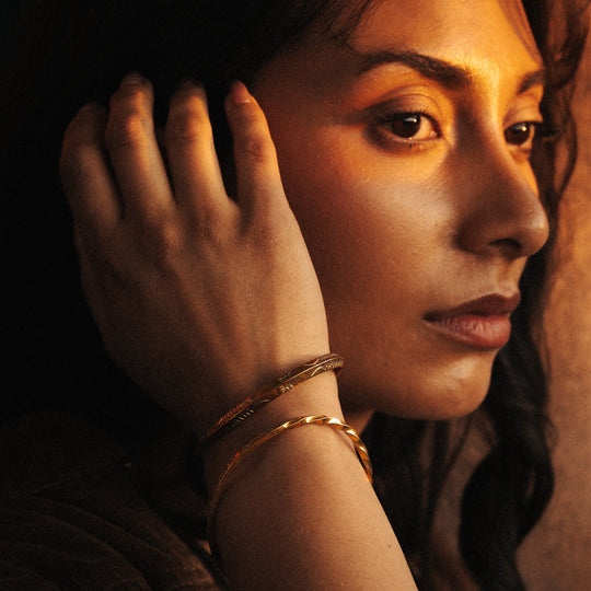 Bronze Bracelets for Stacking