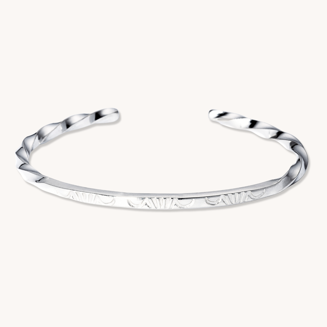Stamp Dancer: Sage Twist Stacker Bracelet