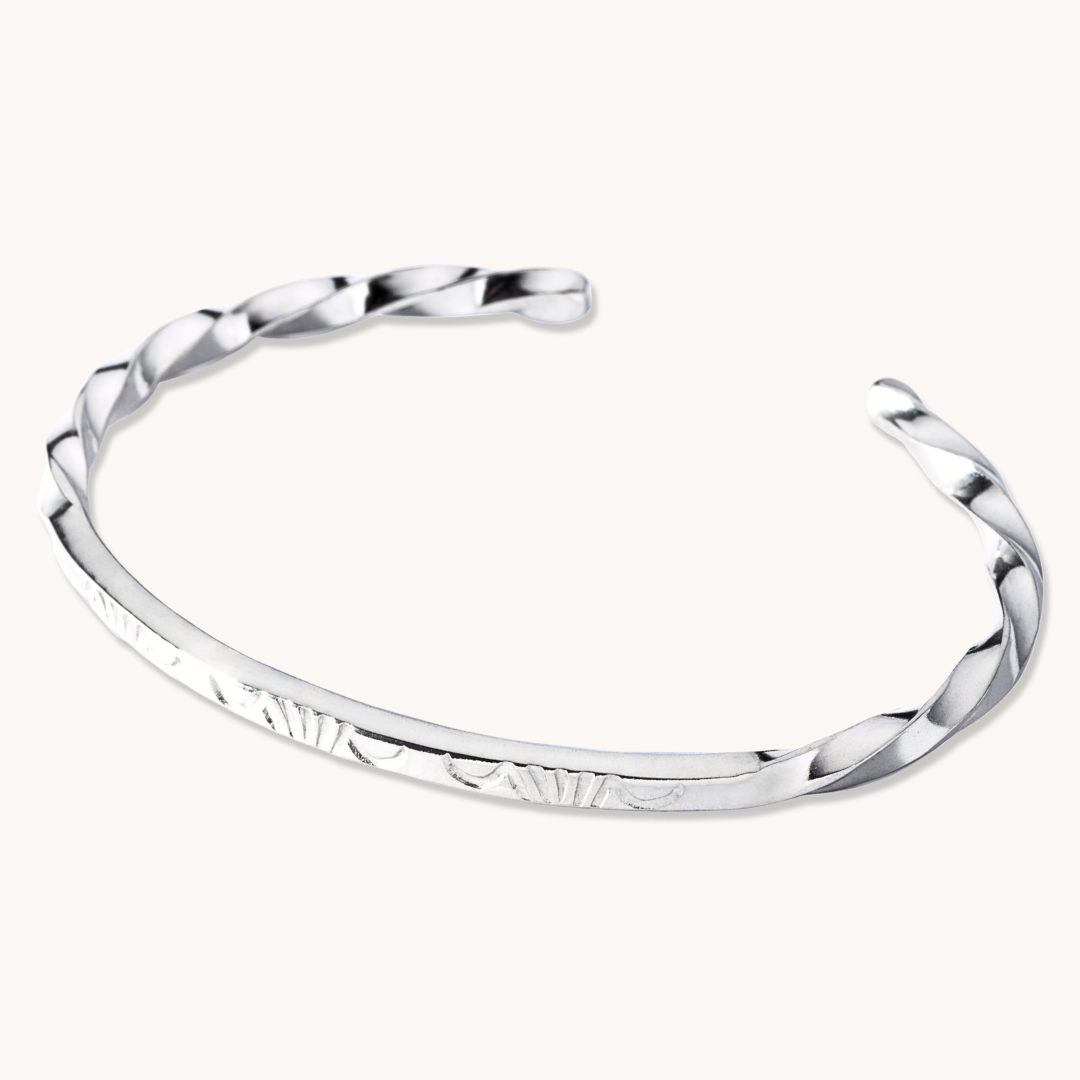 Stamp Dancer: Sage Twist Stacker Bracelet