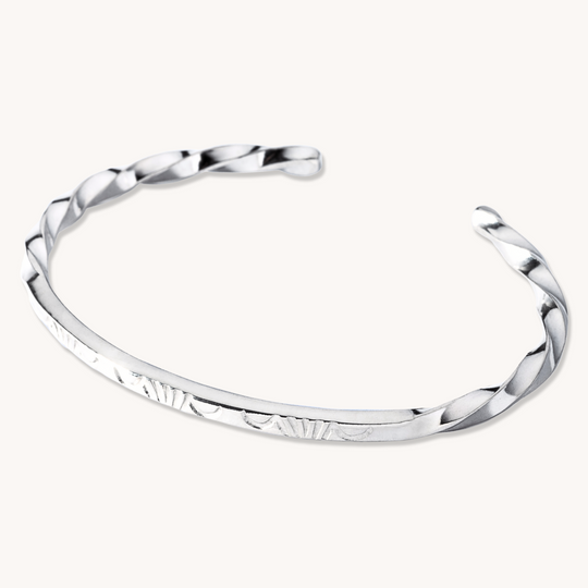Stamp Dancer: Sage Twist Stacker Bracelet