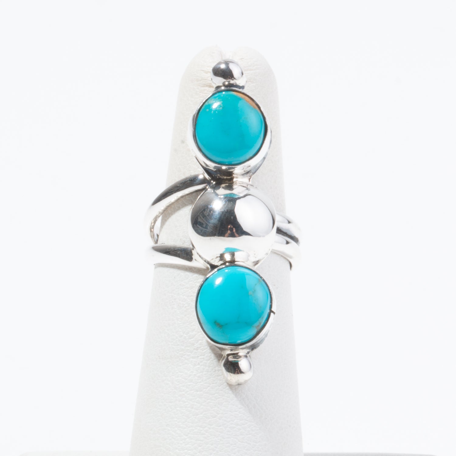 Long Turquoise Ring (by Mildred Parkhurst)