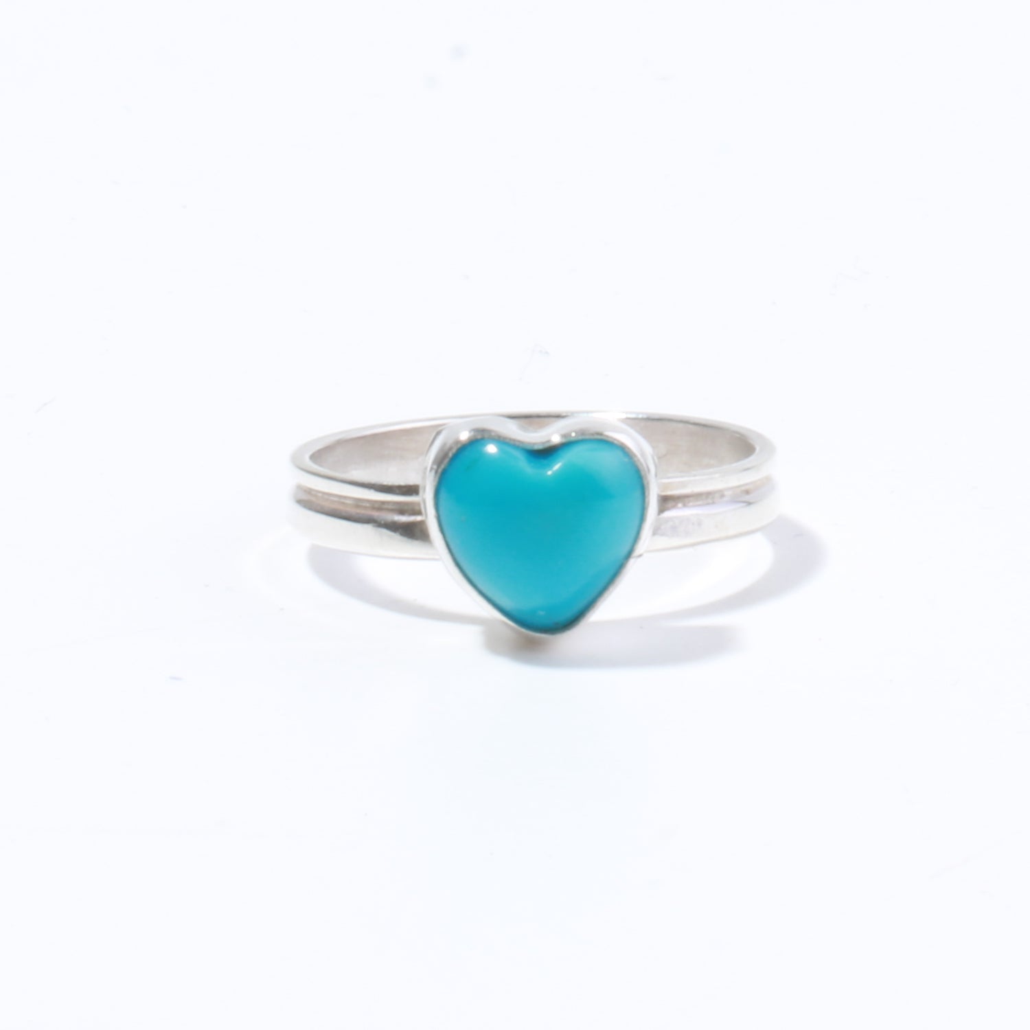 Heart Turquoise Ring (by Mildred Parkhurst)