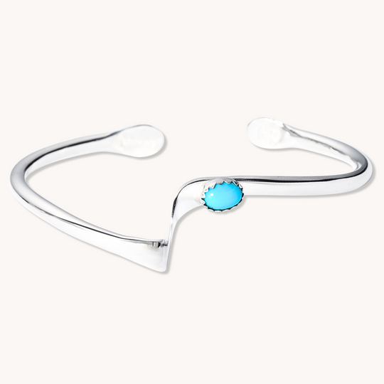 Radiante: Turquoise Aurora Cuff Bracelet