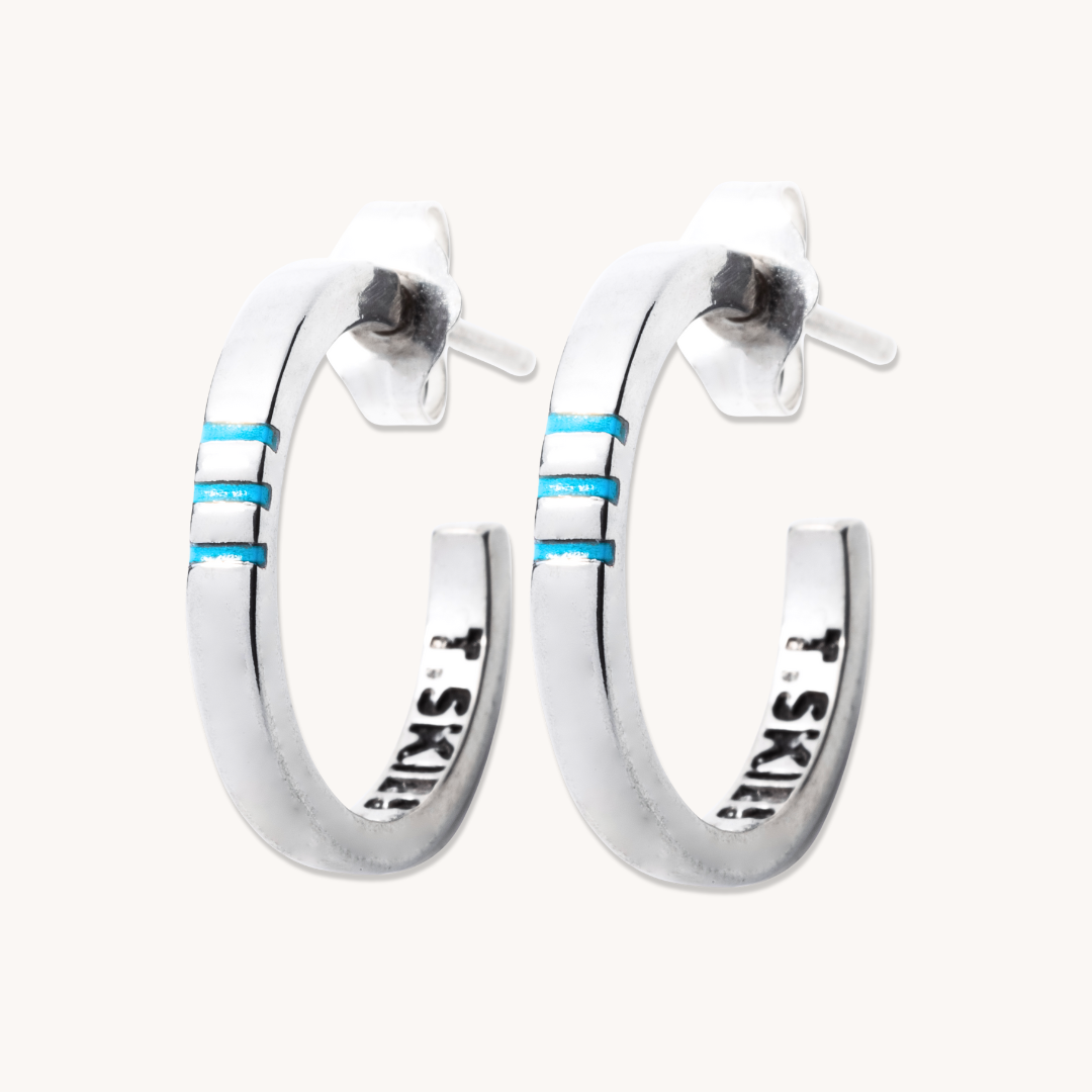 Spirit: Silver Hoop Earrings