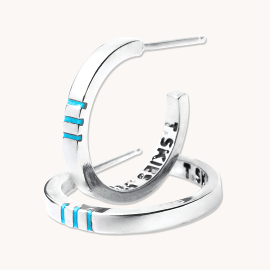 Spirit: Silver Hoop Earrings