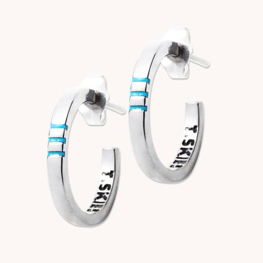 Spirit: Silver Hoop Earrings