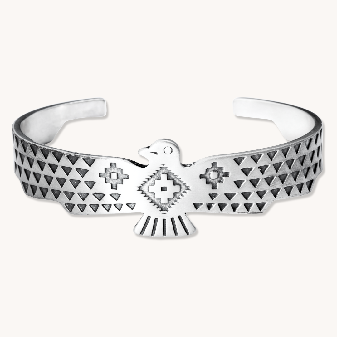 SkyWeaver: Thunderbird Rising Cuff Bracelet