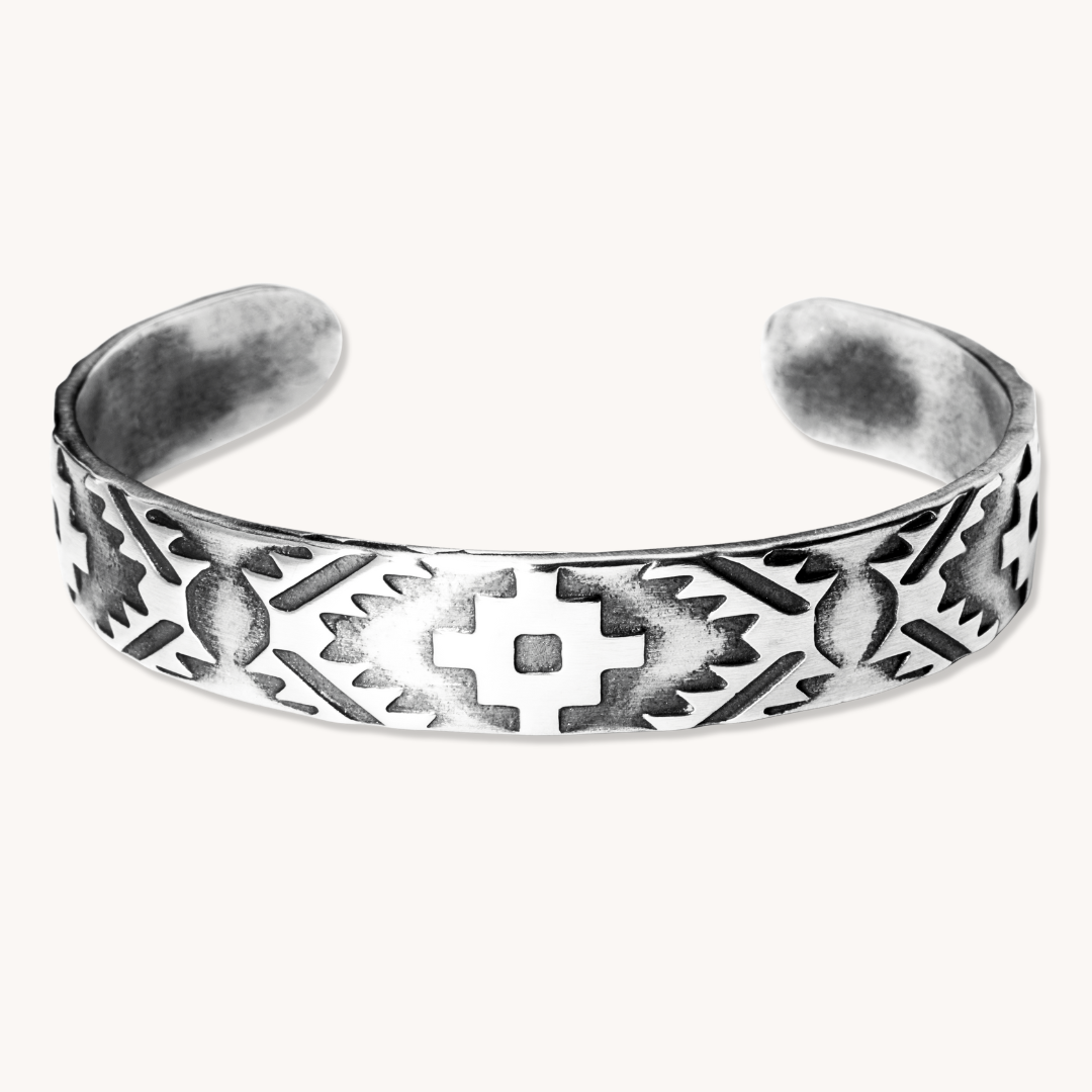 SkyWeaver: Half Loom Cuff Bracelet in Sterling Silver – T.Skies