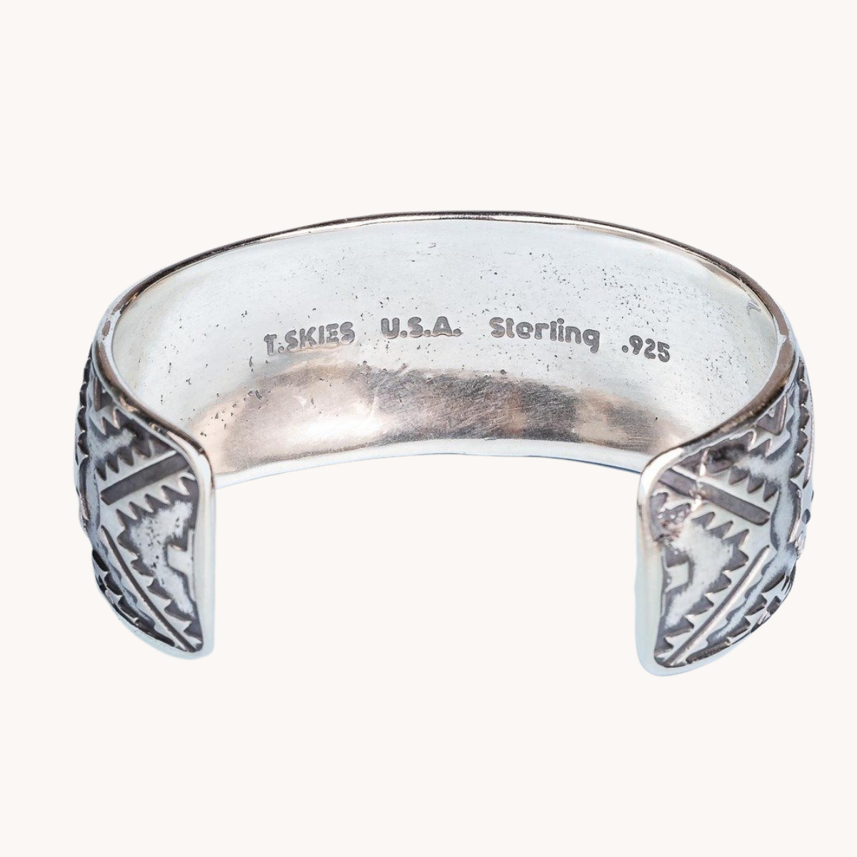 Silver Wide Cuff Bracelet