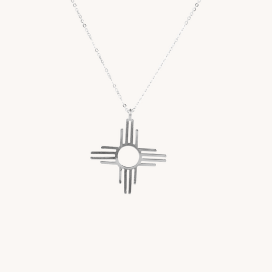 Sterling Silver Zia Necklace | T.Skies Jewelry