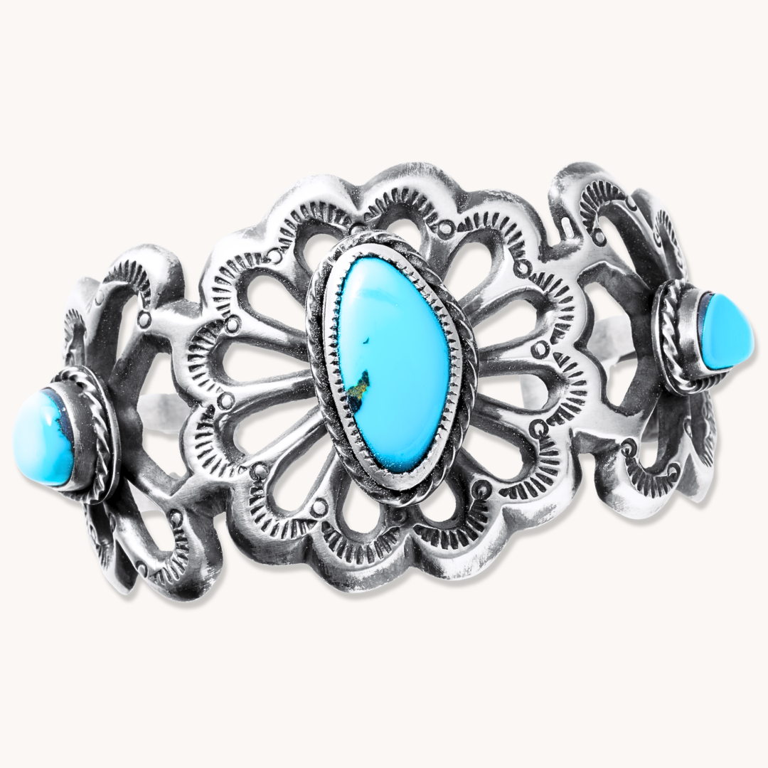Sleeping Beauty Turquoise Cuff Bracelet