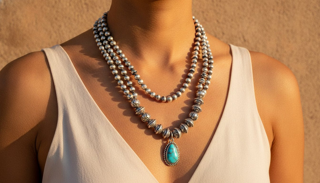 Adorning the Spirit: How to Layer Navajo Pearl Necklaces with Intention