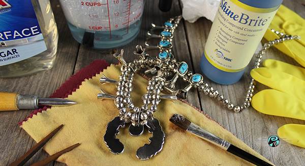 how to care for and clean native american jewelry