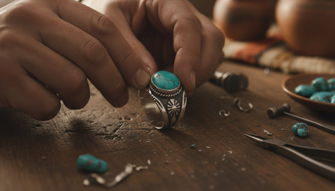 Handcrafted Legacy: The Art of Custom Sterling Silver Rings in the Albuquerque Tradition