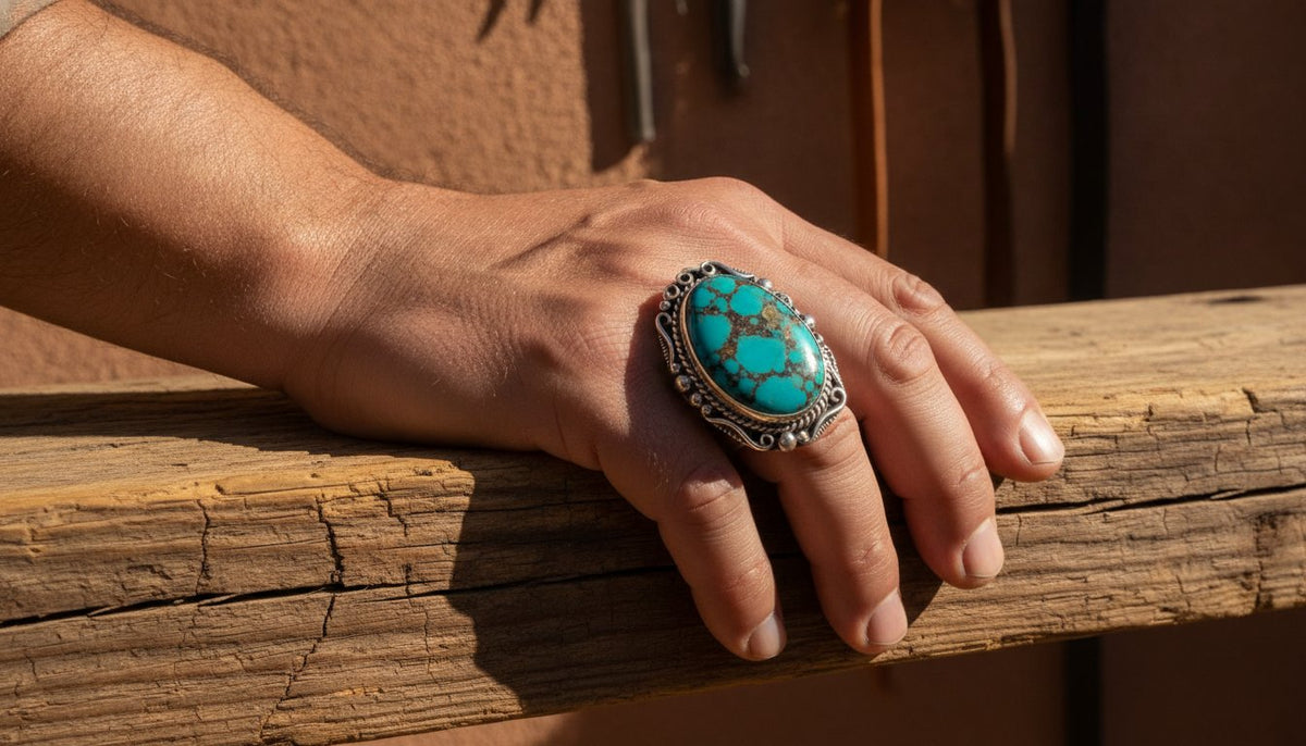 Men’s Turquoise Rings: A Guide to Authentic Southwest Heritage
