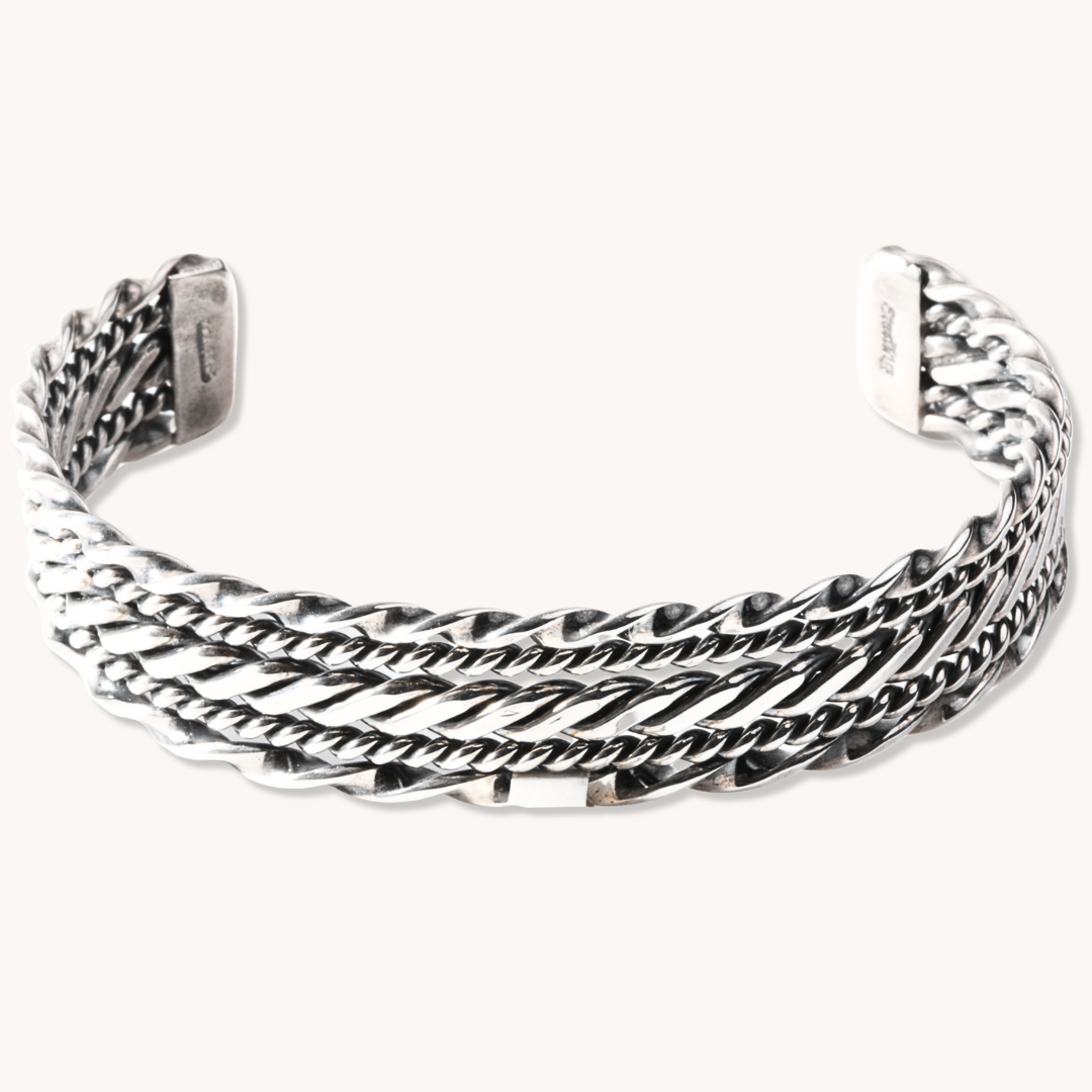 5-Shank Rope Wire Bracelet