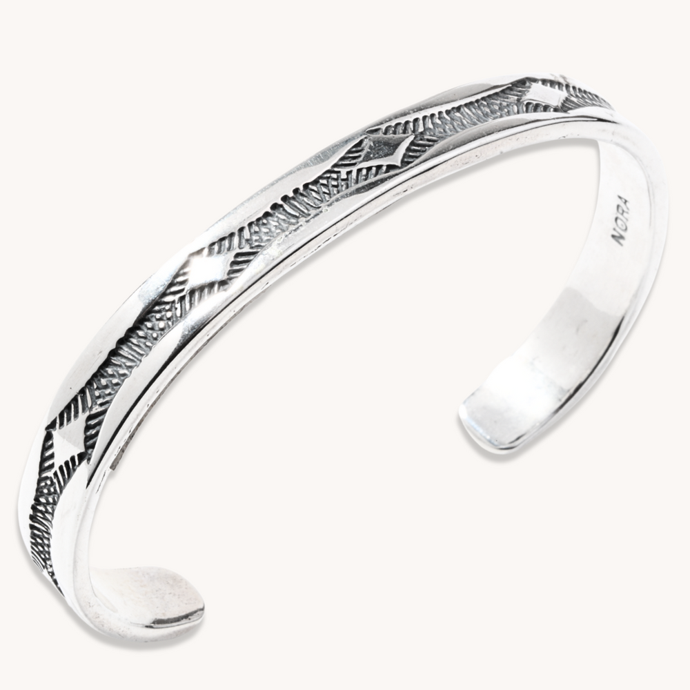 Hand-Stamped Stackable Cuff Bracelets