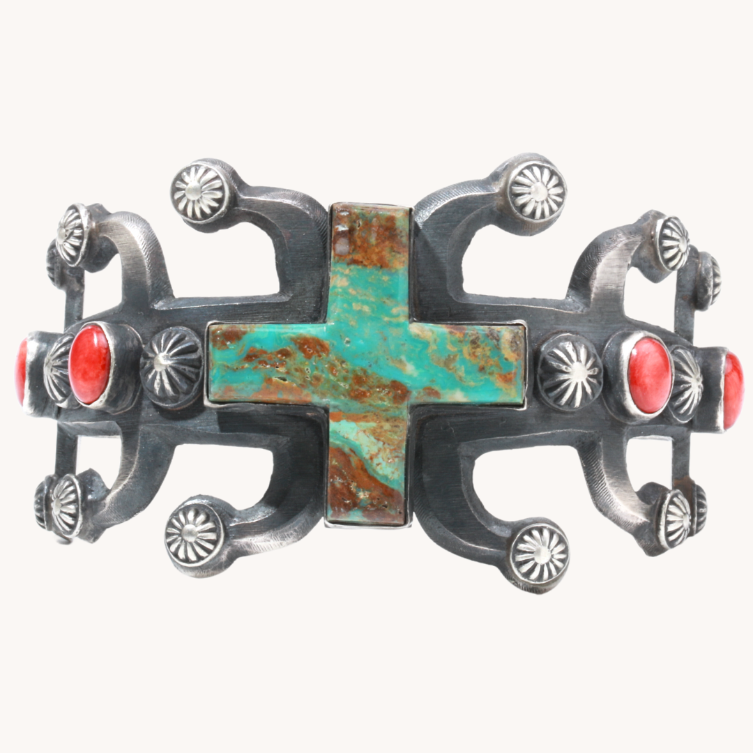 SandCast Turquoise Statement Cuff