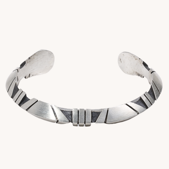 Geometric Cuff Bracelet (Size 7 1/4)