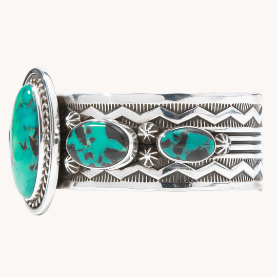 Statement Turquoise Cuff Bracelet