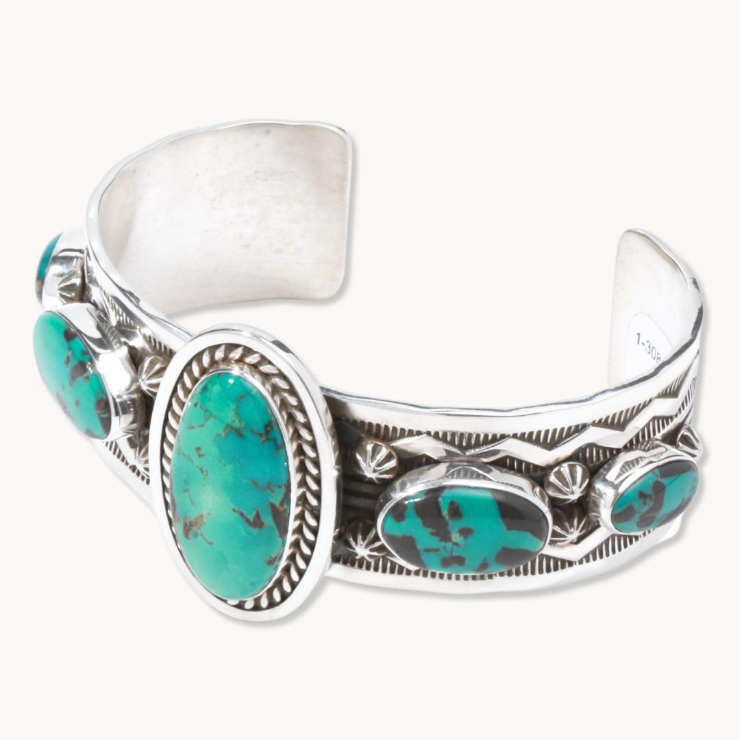 Statement Turquoise Cuff Bracelet