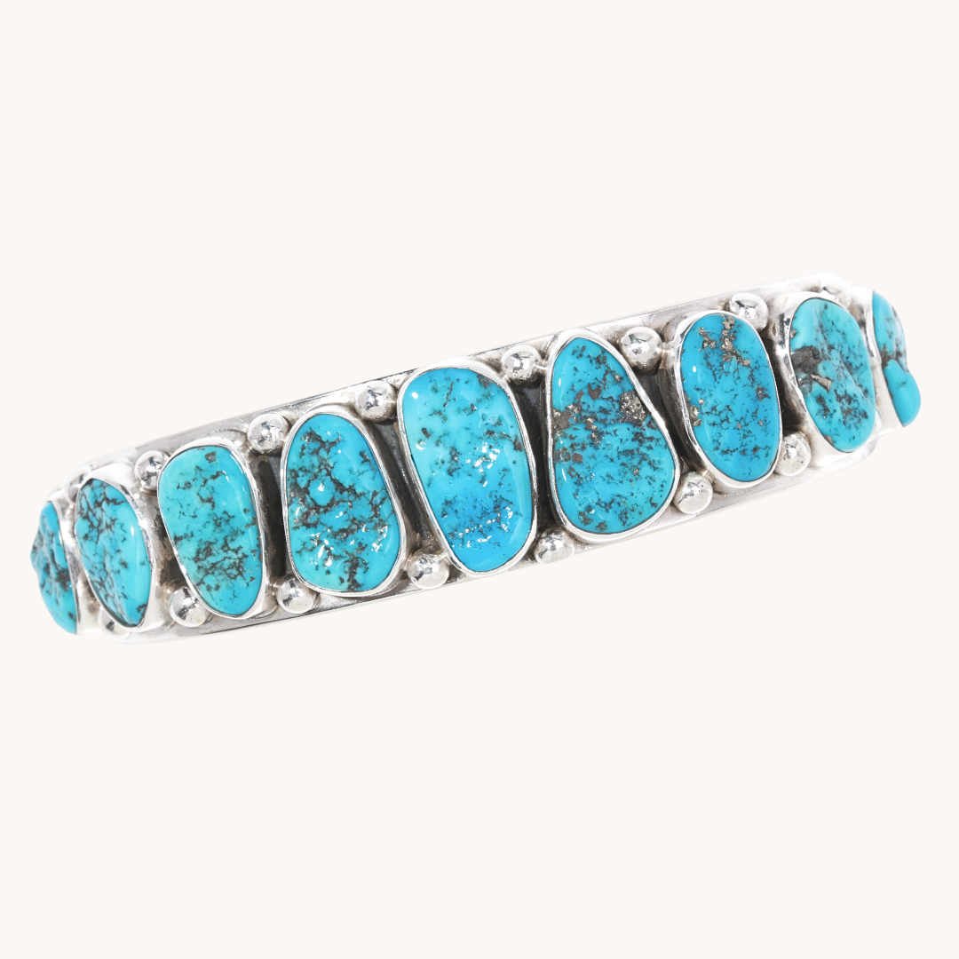 Kingman Turquoise Row Bracelet