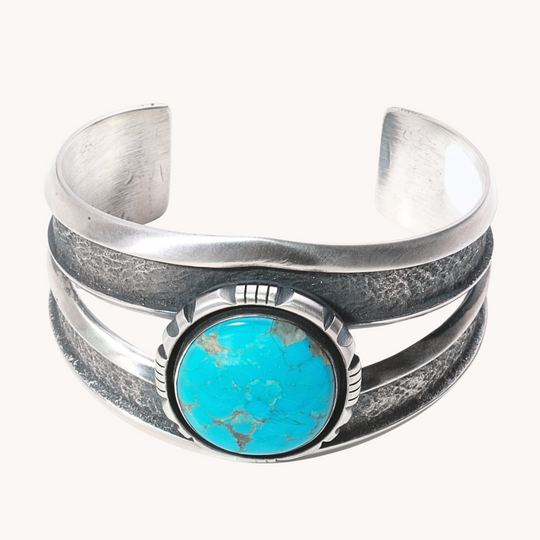 Men's Turquoise Cuff Bracelet