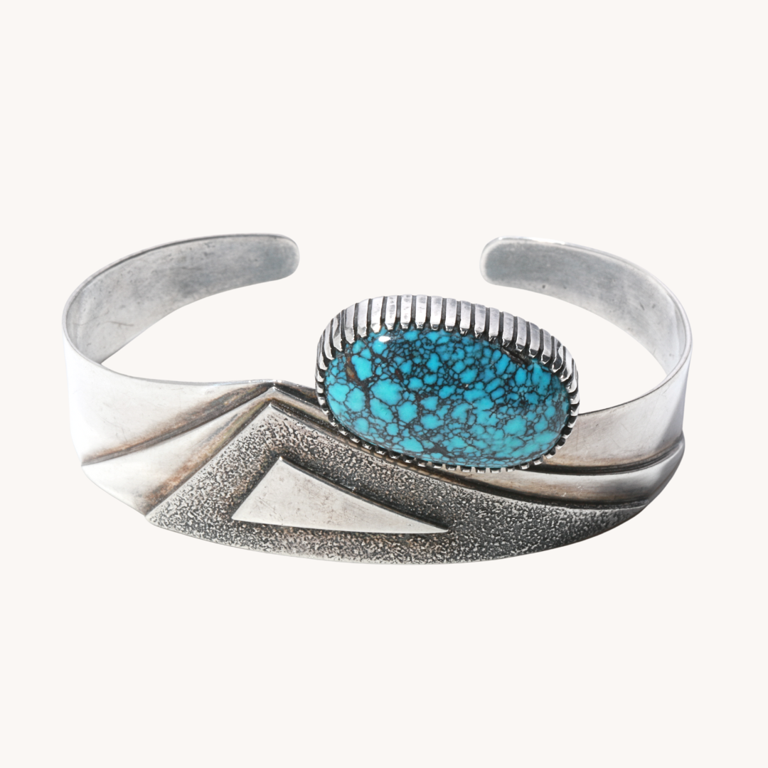 Contemporary Turquoise Cuff Bracelet