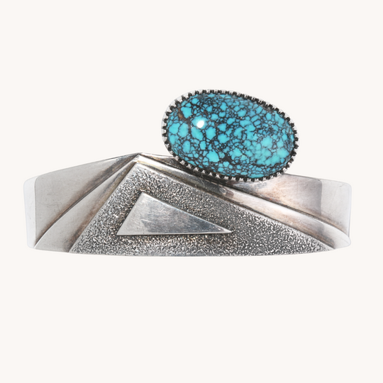 Contemporary Turquoise Cuff Bracelet