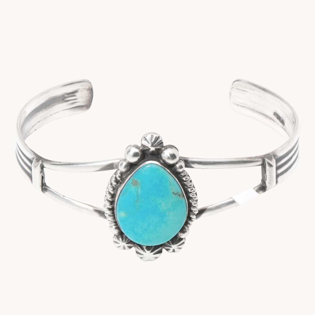 Dainty Turquoise Cuff Bracelet