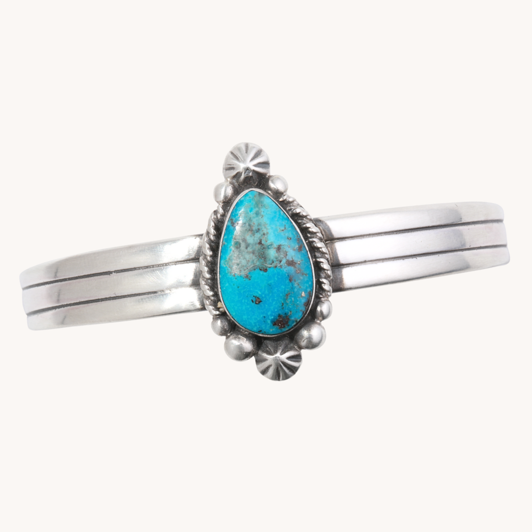 Dainty Turquoise Cuff Bracelet