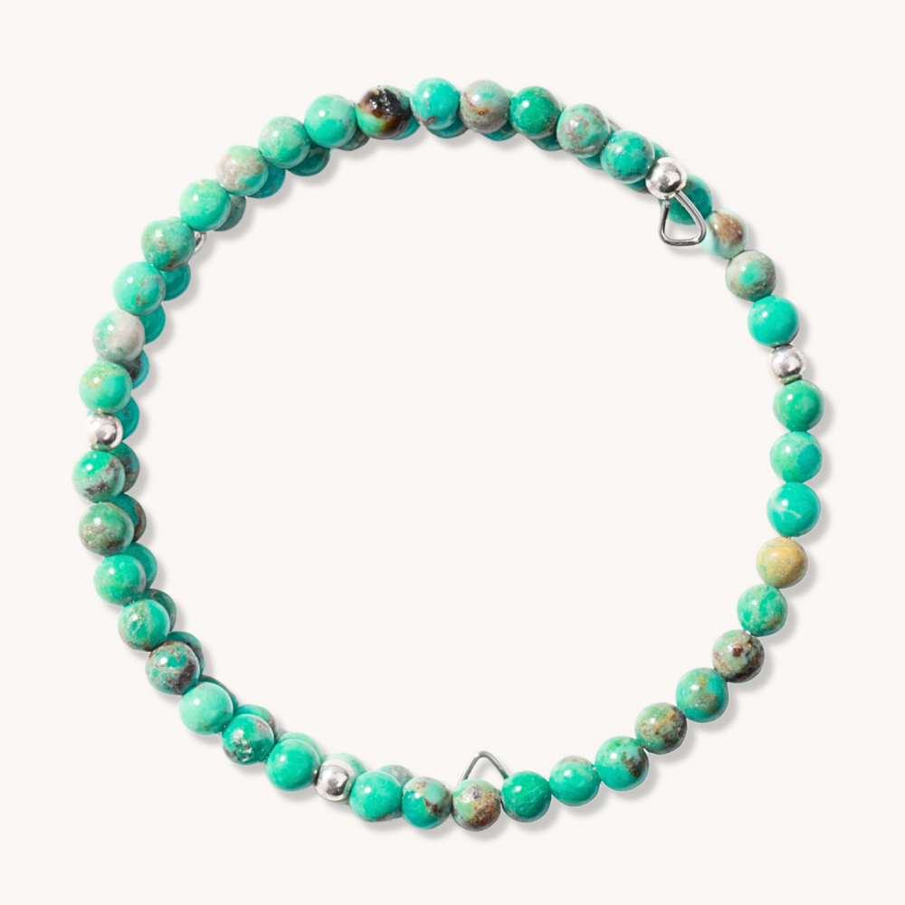 Turquoise Beads Wrap Bracelet