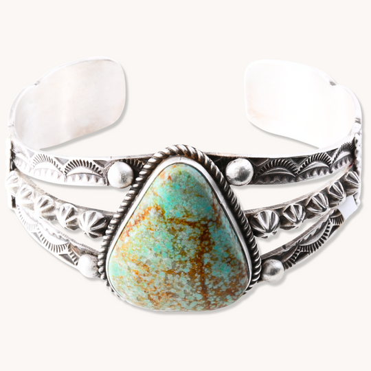 Turquoise 3-Shank Bracelet