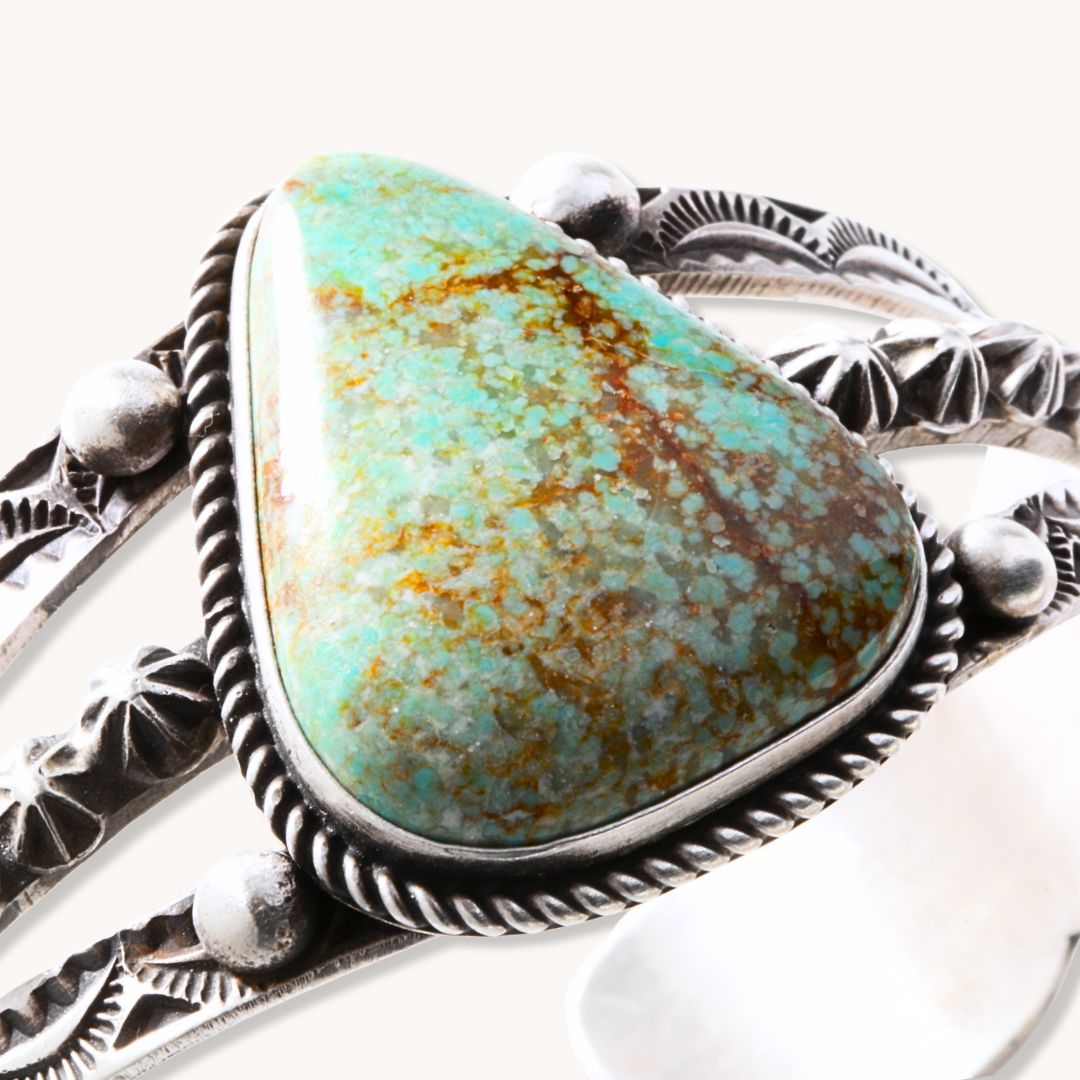 Turquoise 3-Shank Bracelet